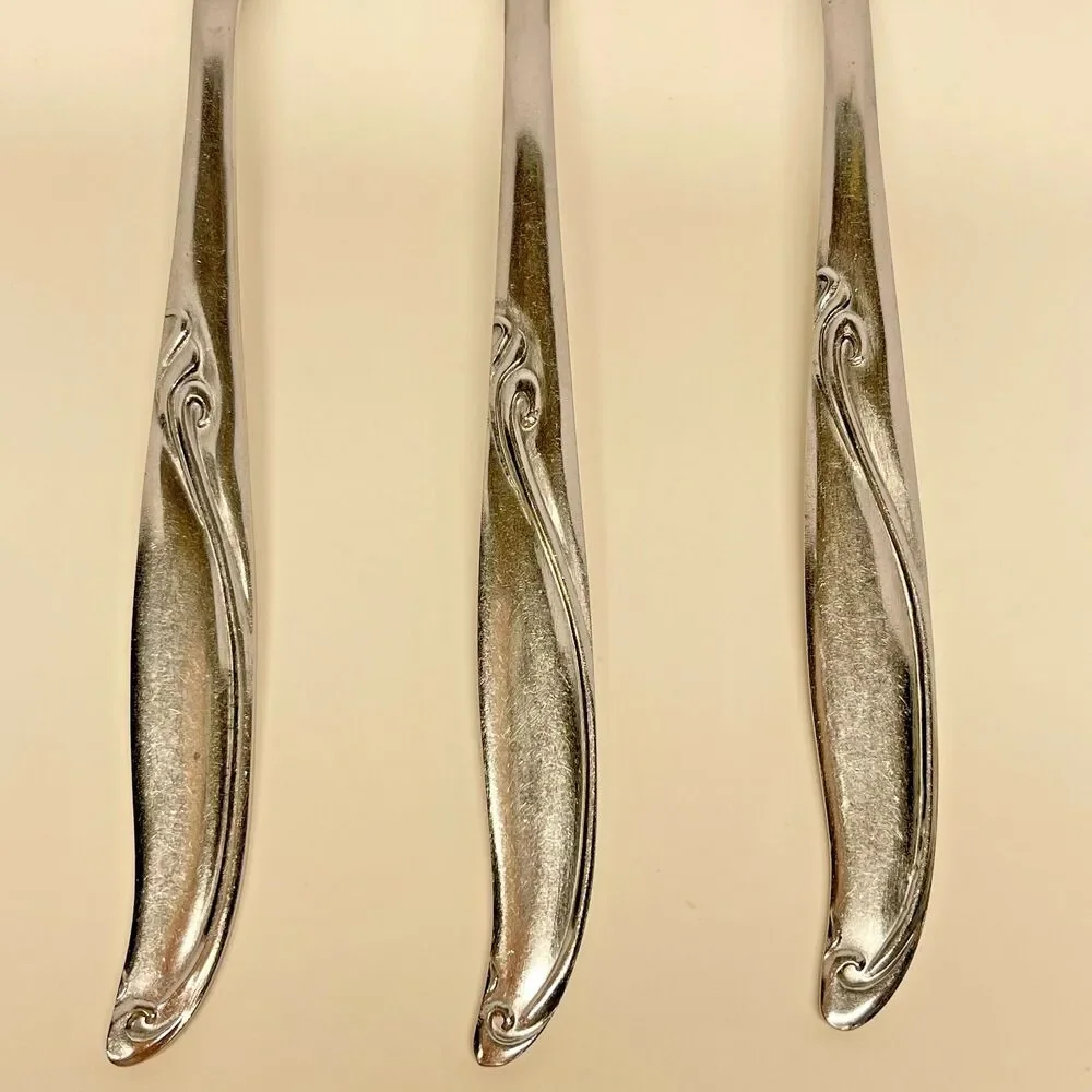 Vintage Armack  AMK9 Stainless Steel Flatware Set of 3-7